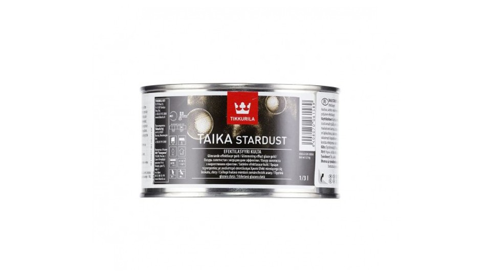 Դեկորատիվ լազուր Taika Stardust ոսկեգույն 0.33լ, Տիկկուրիլա