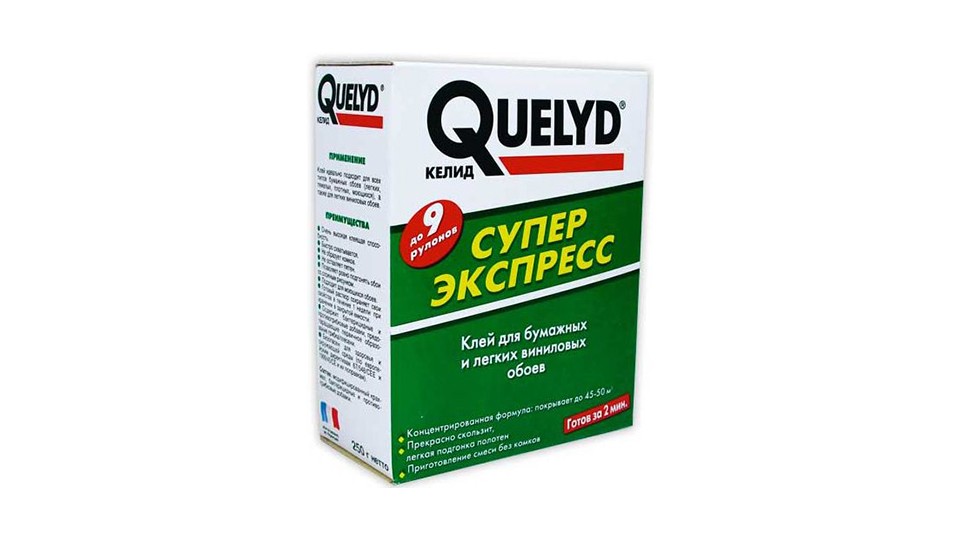 Glue for paper wallpaper Quelyd Супер-Экспресс 250 g