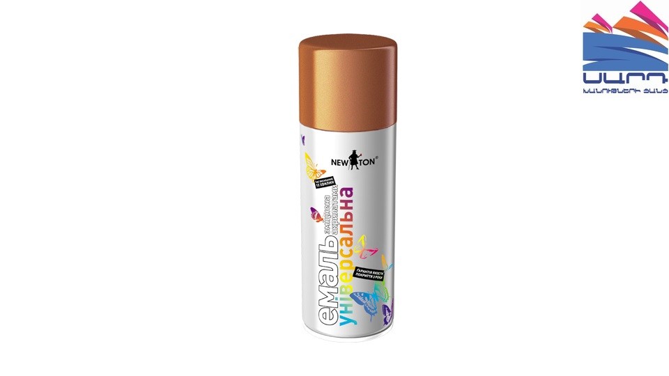 Universal aerosol acrylate enamel NEW TON bronze 400 ml