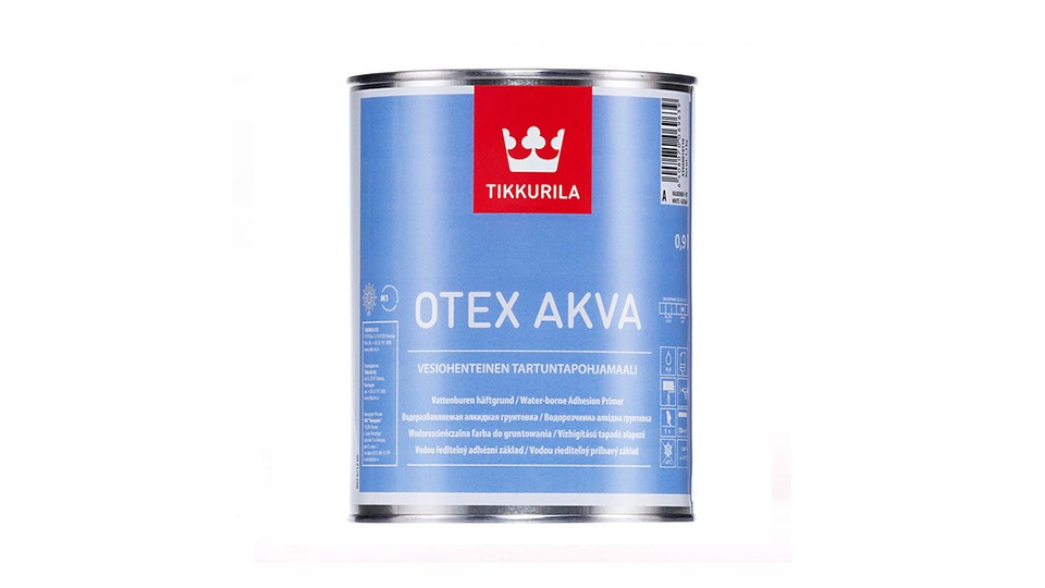 Грунт адгезионный Tikkurila Otex Akva 0,9 л