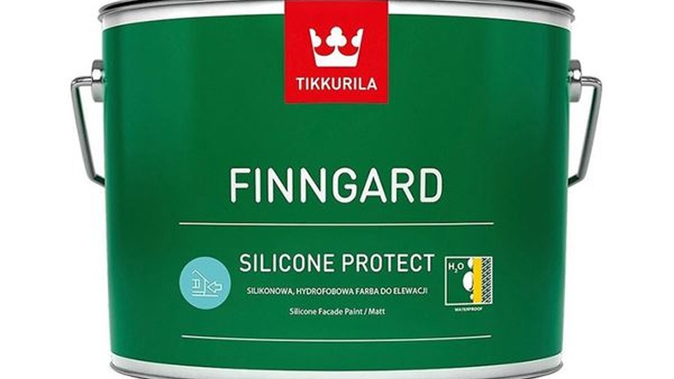 ֆասադային ներկ սիլիկոնային  Tikkurila Finngard Silicone Protect բազա C 9 լ
