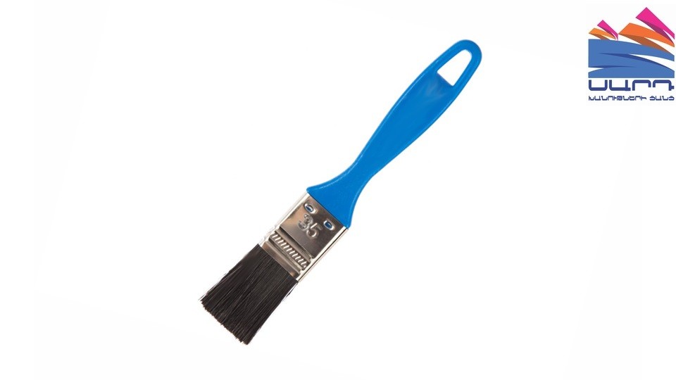 Кисть плоская ANZA GO торцовая синт., 35мм