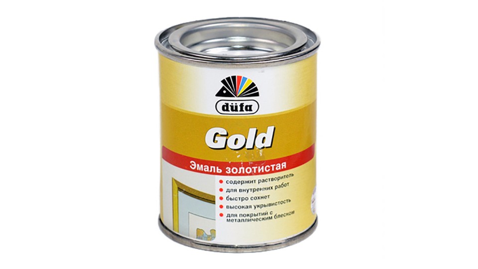 Դեկորատիվ ծածկույթ Dufa Gold 0,125 լ ոսկի