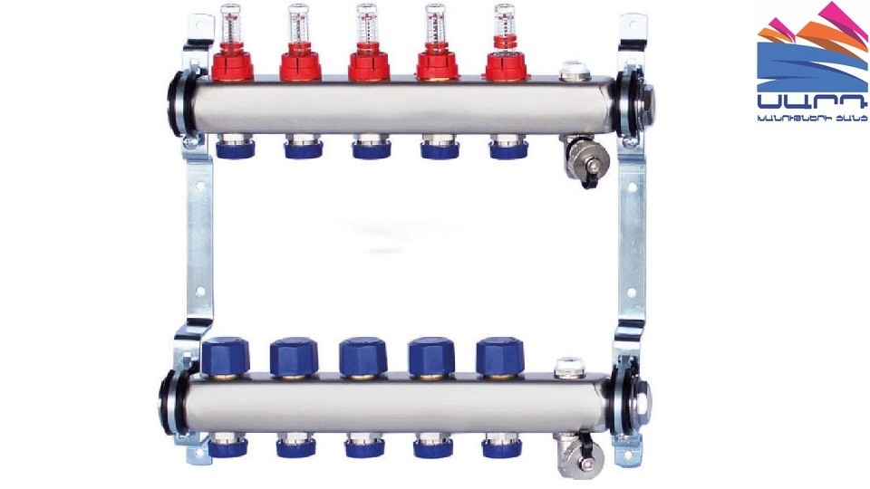 Коллектор 1" с 5 отв Термика