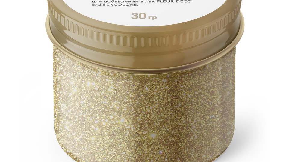 Դեկորատիվ փայլ ոսկեգույն Lucente Glitter oro 30գր