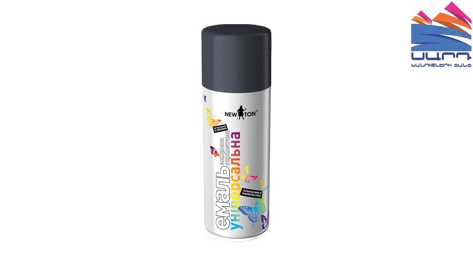 Universal aerosol acrylate enamel NEW TON 7016 grey anthracite 400 ml