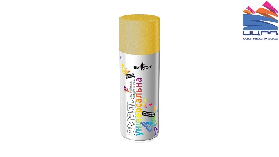 Universal aerosol acrylate enamel NEW TON 3050 light gold 400 ml