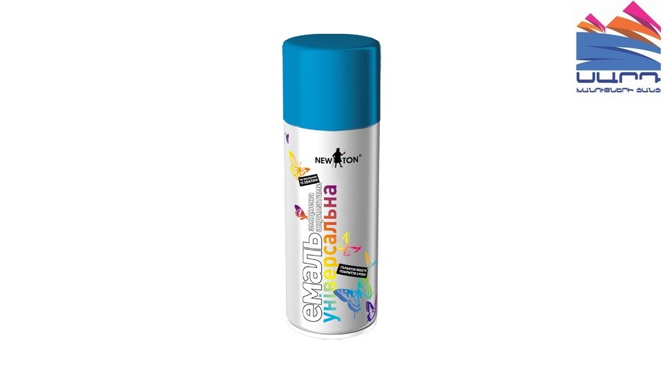 Universal aerosol acrylate enamel NEW TON 5015 sky blue 400 ml