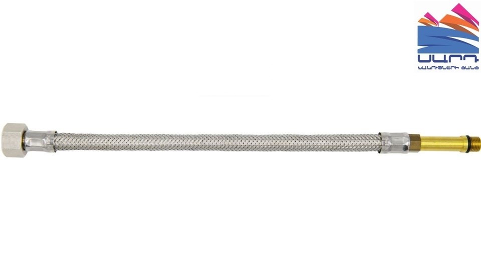 Flexible hose long for mixers M10X1/2 in.r 60cm