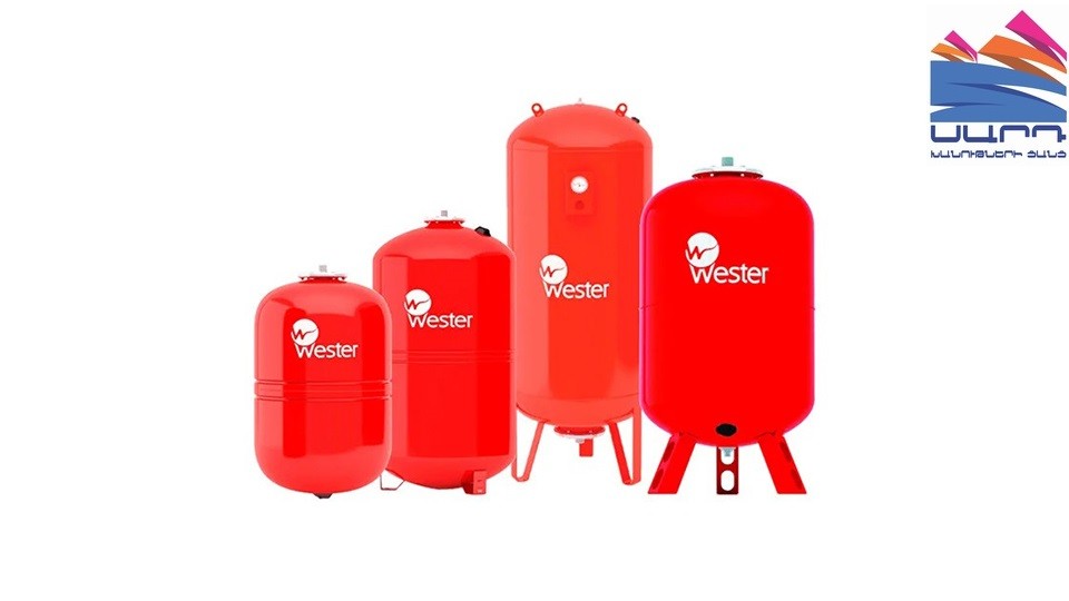 Membrane tank for heating Wester WRV100