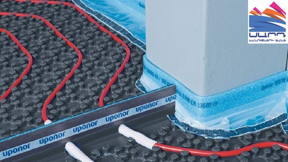 Panel for underfloor heating pipes with foam 1100x800x20 (0.88m2) Uponor
