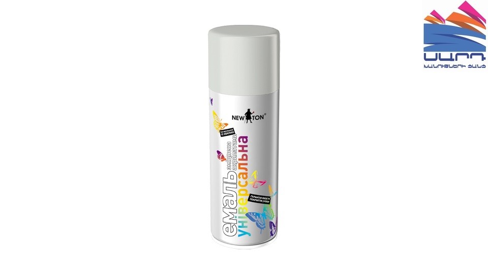 Universal aerosol acrylate enamel NEW TON 7035 light grey 400 ml