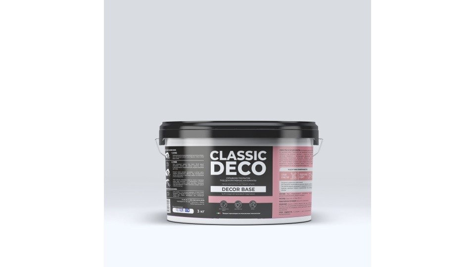 Грунт декоративный Decor Base 3кг Классик Деко