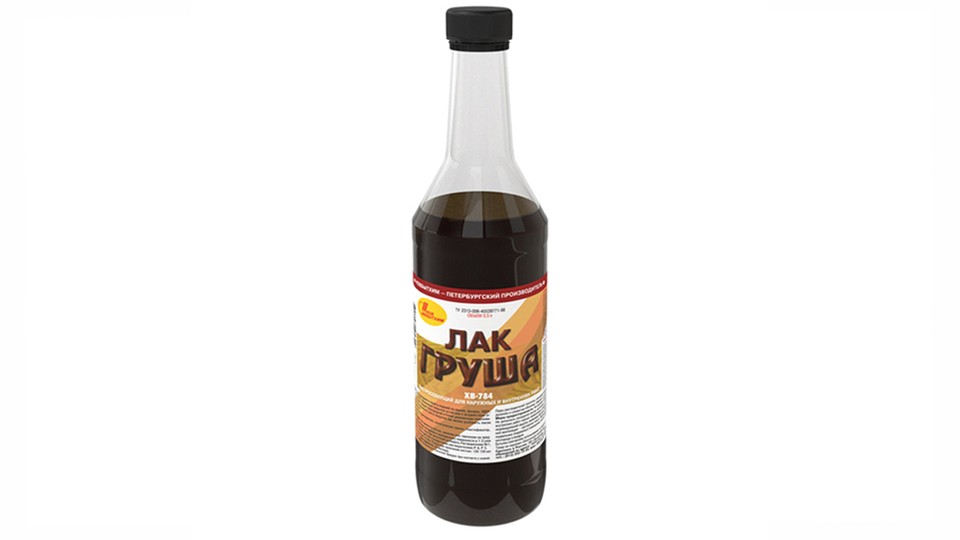 Varnish for wood Новбытхим ХВ-784 pear 0,5 l