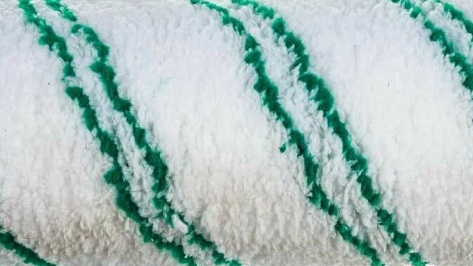 Roller "microfiber" Green Handmaler 47x180mm 