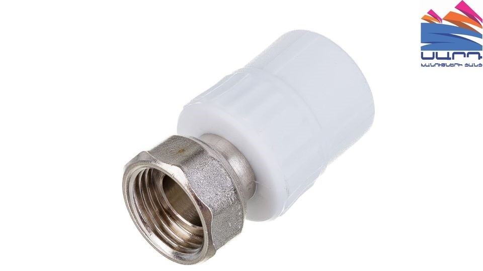 Coupling with cap nut 20 x 1/2 BP Valfex