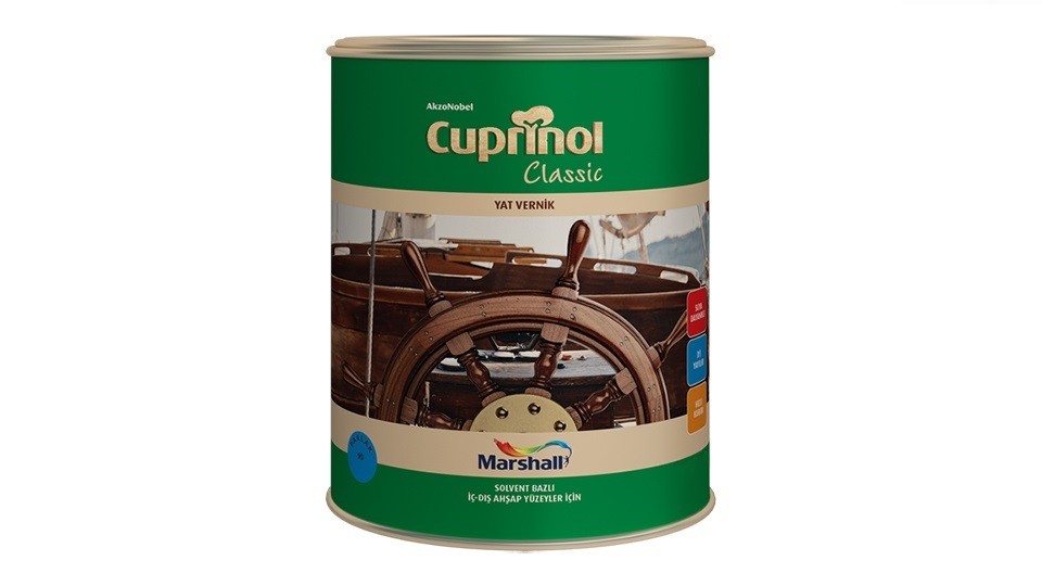 Լաք զբոսանավային Marshall Cuprinol փայլուն 12 կգ