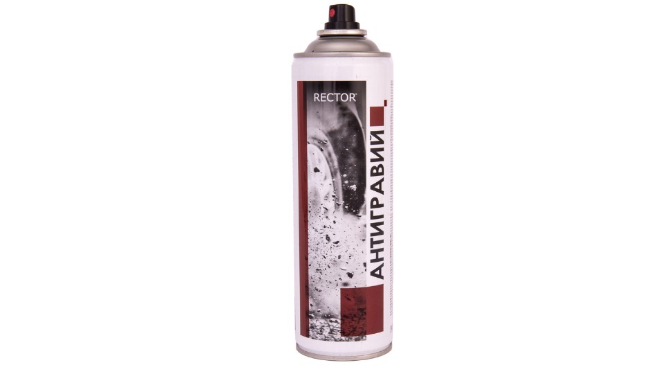 Aerosol anti-gravel RECTOR black 500 ml