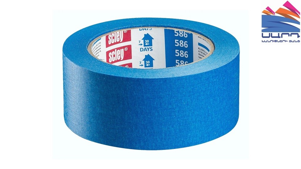 Masking tape, blue,*586* 25x33m