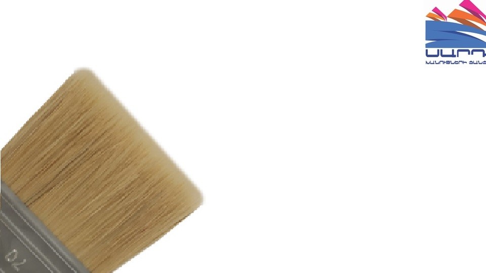 Flat Brush 70mm Handmaler Pro Red