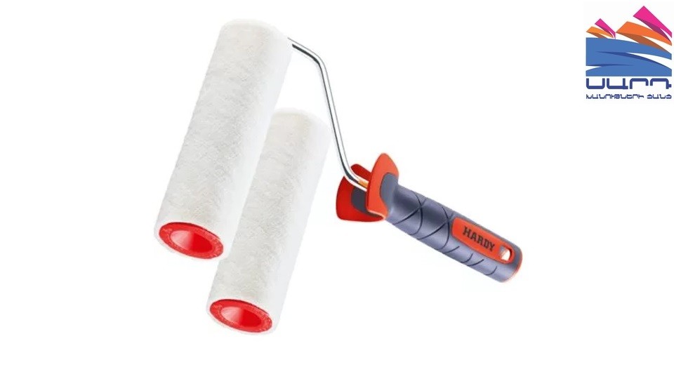 Velur 18cm roller with handle