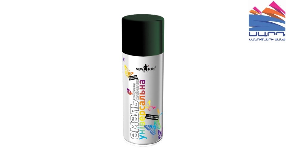 Universal aerosol acrylate enamel NEW TON 6005 dark green 400 ml