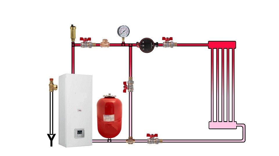 Ընդարձակման Բաք Flexcon R 12 Flamco