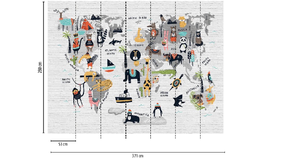 Ֆոտոպաստառ 38297-1 7A THE WALL