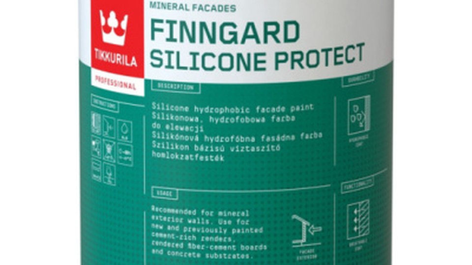 ֆասադային ներկ սիլիկոնային  Tikkurila Finngard Silicone Protect բազա C 0,9 լ