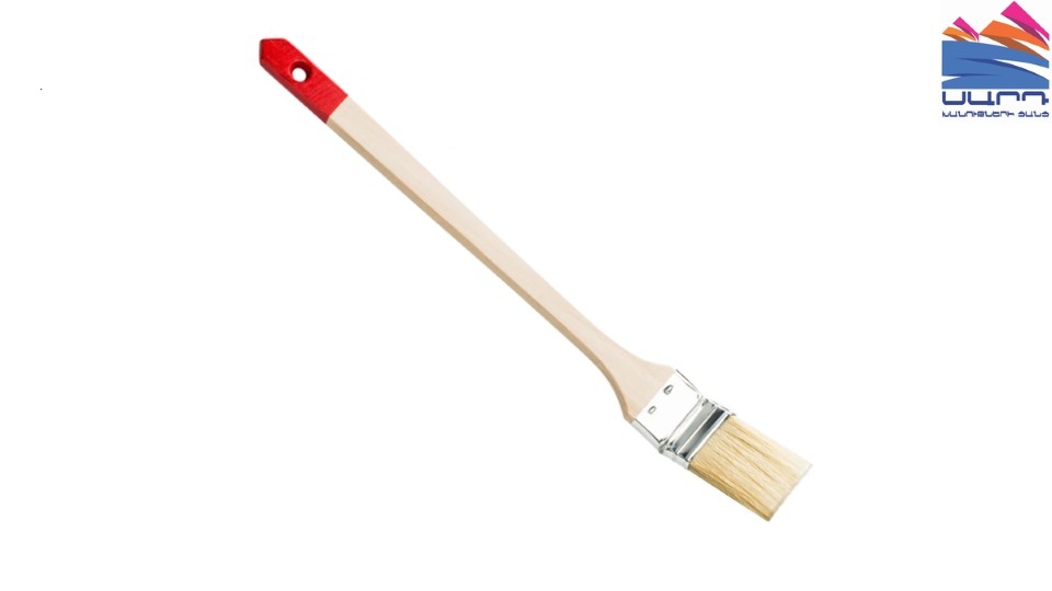 Radiator brush 1" red