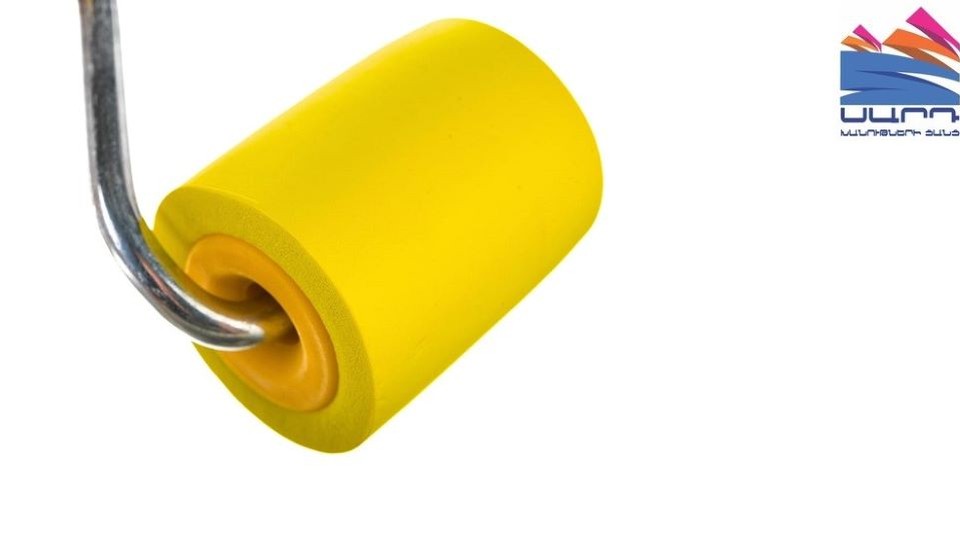 Rubber pressure roller 18cm