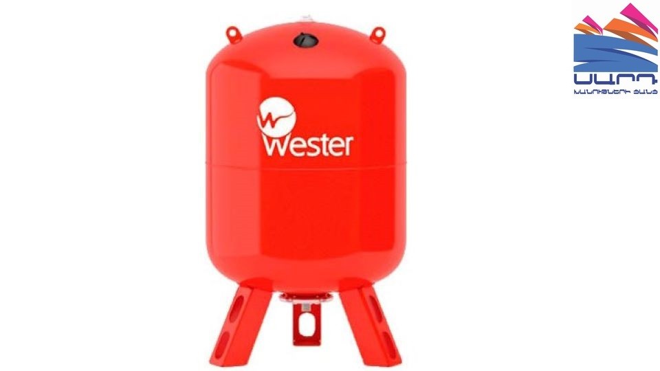 Мембранный бак для отопления Wester WRV150
