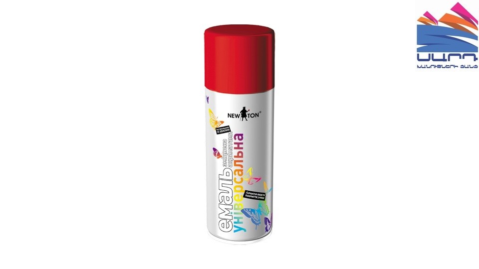 Universal aerosol acrylate enamel NEW TON 3020 red 400 ml