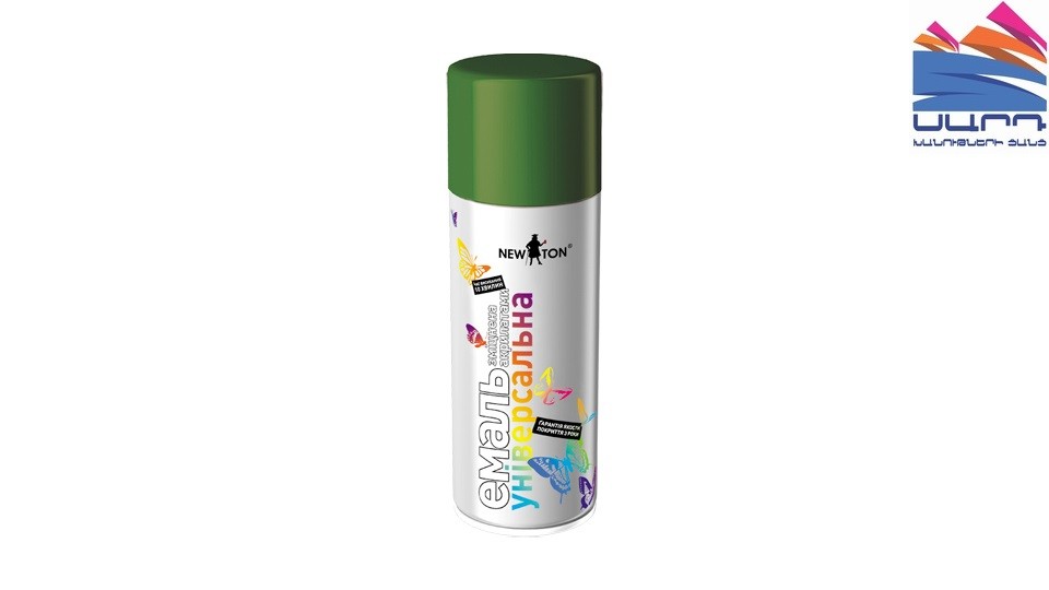 Universal aerosol acrylate enamel NEW TON 6010 light green 400 ml