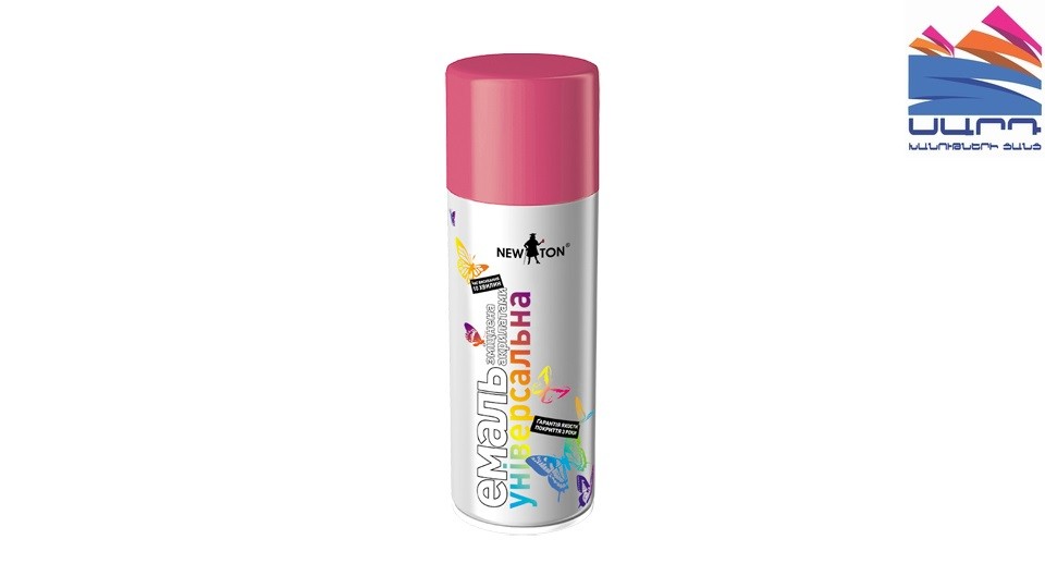 Universal aerosol acrylate enamel NEW TON 4003 pink 400 ml